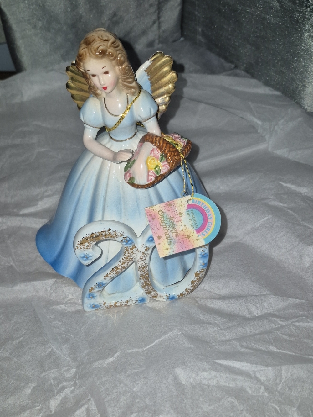 Vintage Josef Originals "Birthday Girl Through The Years" 20th Burthday